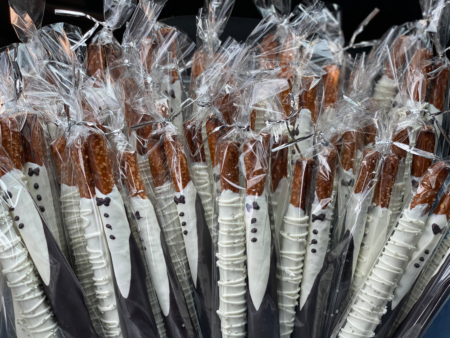 Chocolate covered pretzels
